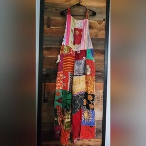 NWT Kathmandu Multicolor Patchwork Jumpsuit ADORABLE!!!